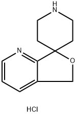 5H-Spiro[furo[3,4-b]pyridine-7,4'-piperidine] dihydrochloride Structure
