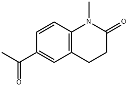 6-acetyl-1-methyl-1,2,3,4-tetrahydroquinolin-2-one Structure
