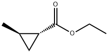 ETHYL (1R,2R)-2-METHYLCYCLOPROPANE-1-CARBOXYLATE Struktur