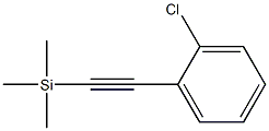 [2-(2-chlorophenyl)ethynyl]trimethylsilane,105273-33-4,结构式