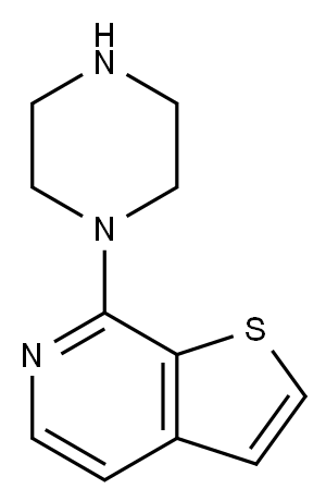 106261-29-4 7-(Piperazin-1-yl)thieno[2,3-c]pyridine