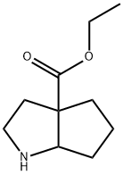 ethyl octahydrocyclopenta[b]pyrrole-3a-carboxylate, 1071585-99-3, 结构式