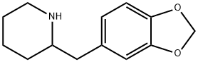 2-(1,3-Benzodioxol-5-ylmethyl)piperidine,107415-09-8,结构式