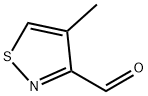 4-甲基异噻唑-3-甲醛 结构式