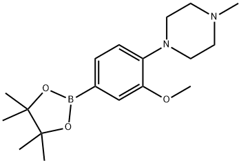 1092563-58-0 1-(2-methoxy-4-(4,4,5,5-tetramethyl-1,3,2-dioxaborolan-2-yl)phenyl)-4-methylpiperazine