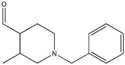 1-benzyl-3-methylpiperidine-4-carbaldehyde Structure