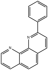1,10-Phenanthroline, 2-phenyl- Structure