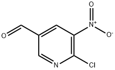 6-chloro-5-nitronicotinaldehyde Structure