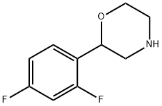 2-(2,4-difluorophenyl)morpholine Structure