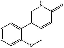 2-Hydroxy-5-(2-methoxyphenyl)pyridine Struktur