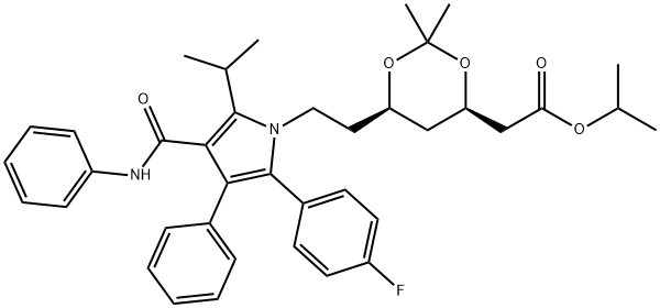 阿托伐他汀钙杂质52,1112262-71-1,结构式
