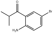 1-(2-AMINO-5-BROMO-PHENYL)-2-METHYL-PROPAN-1-ONE, 1124383-22-7, 结构式