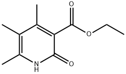 3-ethoxycarbonyl-4,5,6-trimethyl-2(1H)-pyridone,113123-57-2,结构式