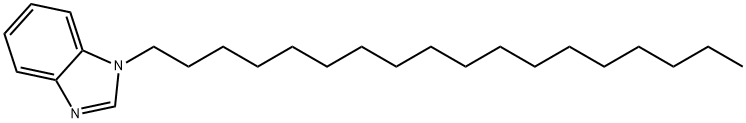 N-十八烷基苯并咪唑, 113501-98-7, 结构式