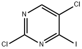 2,5-二氯-4-碘嘧啶 结构式