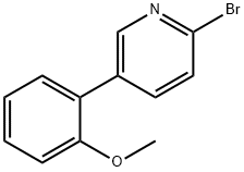 2-Bromo-5-(2-methoxyphenyl)pyridine 结构式