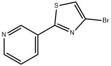 4-Bromo-2-(3-pyridyl)thiazole Structure