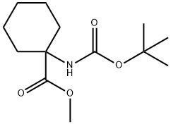 Methyl 1-([(tert-butoxy)carbonyl]amino)cyclohexane-1-carboxylate