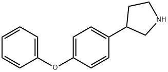 3-(4-phenoxyphenyl)pyrrolidine Structure