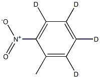 2‐ニトロトルエン‐3,4,5,6‐D4 化学構造式