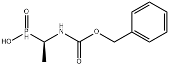 (R)-1-(N-benzyloxycarbonylamino)ethylphosphinic acid, 115115-40-7, 结构式