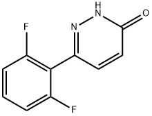 6-(2,6-二氟苯基)-2,3-二氢哒嗪-3-酮,1154598-26-1,结构式