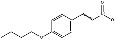 1-butoxy-4-[(E)-2-nitroethenyl]benzene,115514-08-4,结构式
