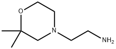 2-(2,2-二甲基吗啉-4-基)乙烷-1-胺 结构式