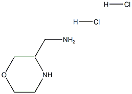 morpholin-3-ylmethanamine dihydrochloride Structure