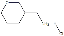 1-TETRAHYDRO-2H-PYRAN-3-YLMETHANAMINE 结构式