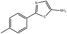 5-Amino-2-(4-tolyl)thiazole, 1159814-87-5, 结构式