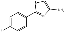 4-Amino-2-(4-fluorophenyl)thiazole 结构式