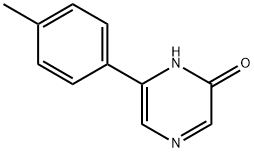 2-Hydroxy-6-(4-tolyl)pyrazine Struktur