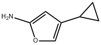 2-Amino-4-(cyclopropyl)furan Structure