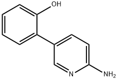 2-(6-Amino-3-pyridinyl)phenol, 1159821-55-2, 结构式