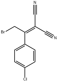 Propanedinitrile, 2-[2-bromo-1-(4-chlorophenyl)ethylidene]-