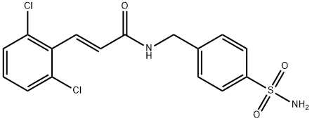N-[4-(aminosulfonyl)benzyl]-3-(2,6-dichlorophenyl)acrylamide|