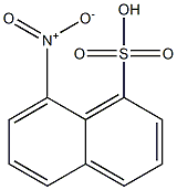 8-nitronaphthalene-1-sulfonic acid Struktur