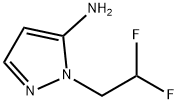 1-(2,2-difluoroethyl)-1H-pyrazol-5-amine Struktur