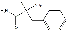 2-amino-2-methyl-3-phenylpropanamide Structure