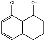 8-chloro-1,2,3,4-tetrahydronaphthalen-1-ol 结构式