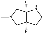 (3aS,6aS)-5-Methyloctahydropyrrolo[3,4-b]pyrrole Struktur