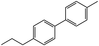 4-丙基-4'-甲基联苯 结构式