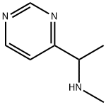 METHYL[1-(PYRIMIDIN-4-YL)ETHYL]AMINE Struktur