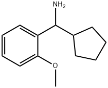 CYCLOPENTYL(2-METHOXYPHENYL)METHANAMINE Structure
