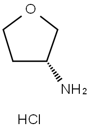 R-3-氨基四氢呋喃二盐酸盐 结构式