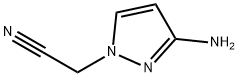 (3-Amino-pyrazol-1-yl)-acetonitrile Structure