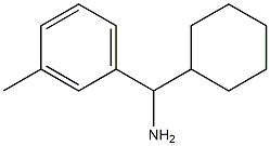 CYCLOHEXYL(3-METHYLPHENYL)METHANAMINE Structure