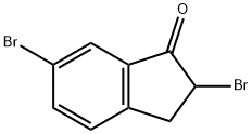 2,6-dibromo-2,3-dihydro-1H-inden-1-one|