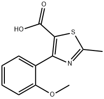 1188184-23-7 4-(2-METHOXYPHENYL)-2-METHYL-5-THIAZOLECARBOXYLIC ACID